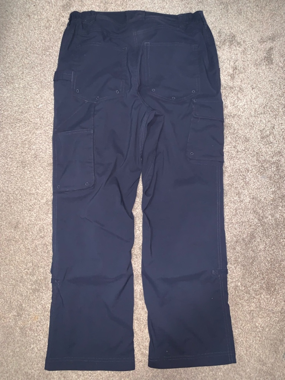 Duluth Trading Co Navy Tactical Cargo Pants - Picture 2 of 3